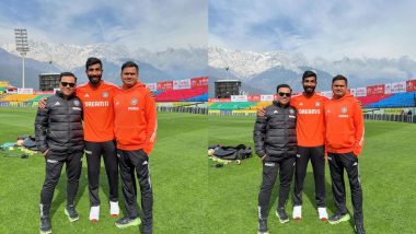 Jasprit Bumrah Rejoins Indian Cricket Team in Dharamsala Ahead of IND vs ENG 5th Test 2024, Shares Pics With Snow-Covered Mountains in Background (See Post)